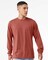 BELLA + CANVAS® Heather CVC Long Sleeve Crewneck T-Shirt for Layering Style & Custom Print Essential Tee